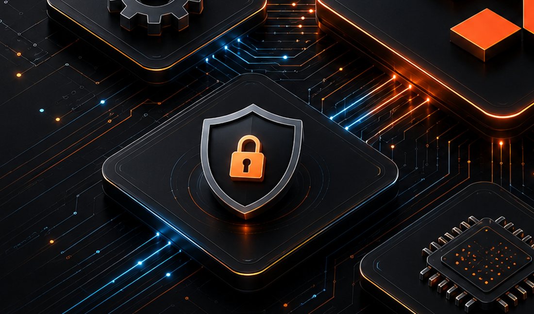 AGSL cybersecurity — shield and lock detail